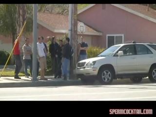 Brandon et son copains choisir jusqu'à suis-je emerson près de la locale louer une dumpster