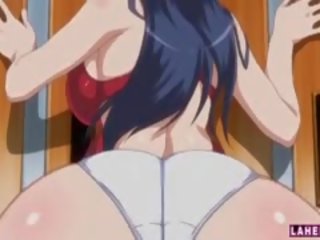 Big Titted Hentai honey In Swimsuit Gets Fucked