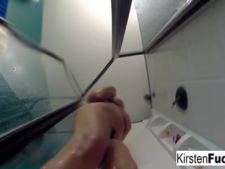 Kirsten vòi hoa sen với một dưới nước máy ảnh: miễn phí độ nét cao xxx kẹp 88