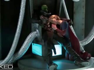 Wickedparodies - supergirl pavedina braniac stāšanās anāls netīras video