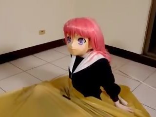 Kigurumi vibrating uz vacuum gulta, bezmaksas hd pieaugušais filma 8e