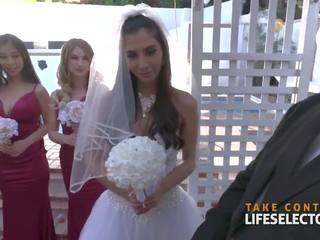 Απίστευτο γάμος γαμώ με gianna dior & bridesmaids pov