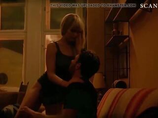 Jennifer Lawrence adult film Scene From Red Sparrow ScandalPlanet