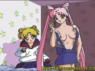 Sailormoon lesbica orge