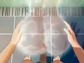 Anime anime pieaugušais saspraude vid lelle izpaužas fucked labs uz duša